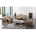 Wohnzimmer Sofa mit modernem echtem Leder Sofa Set (422)